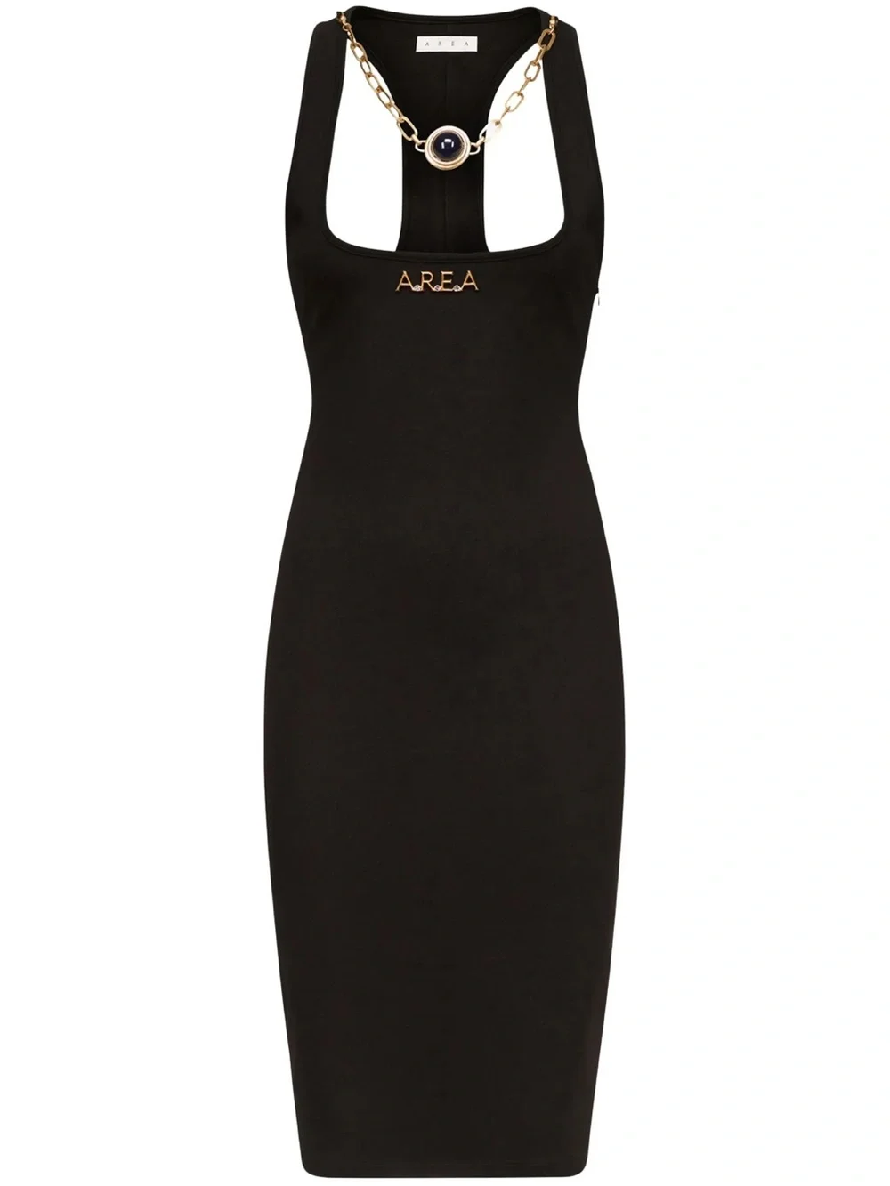 AREA Nameplate Tank Minidress